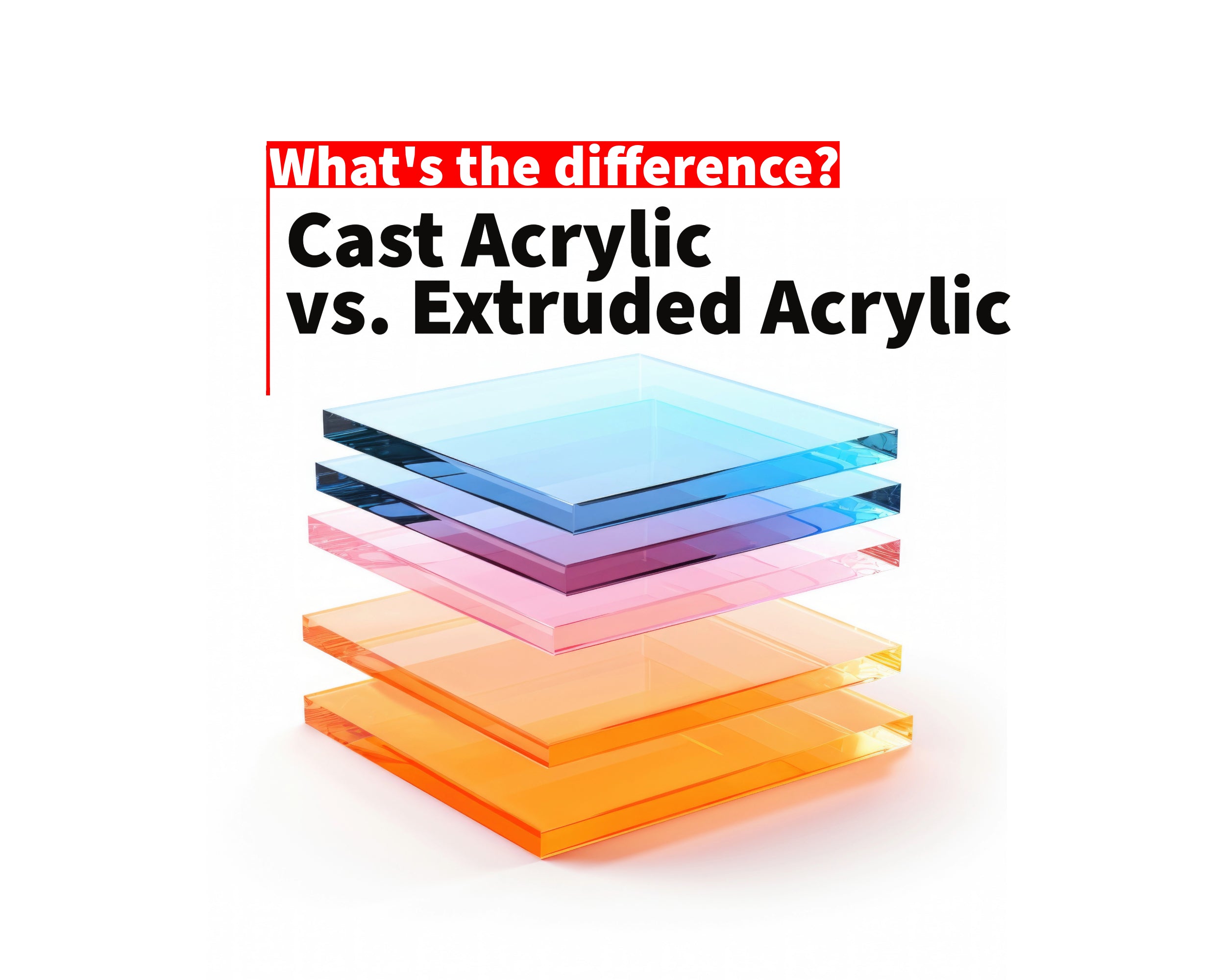 Cast vs. Extruded Acrylic: What's the Difference? – T&T Plastic Land