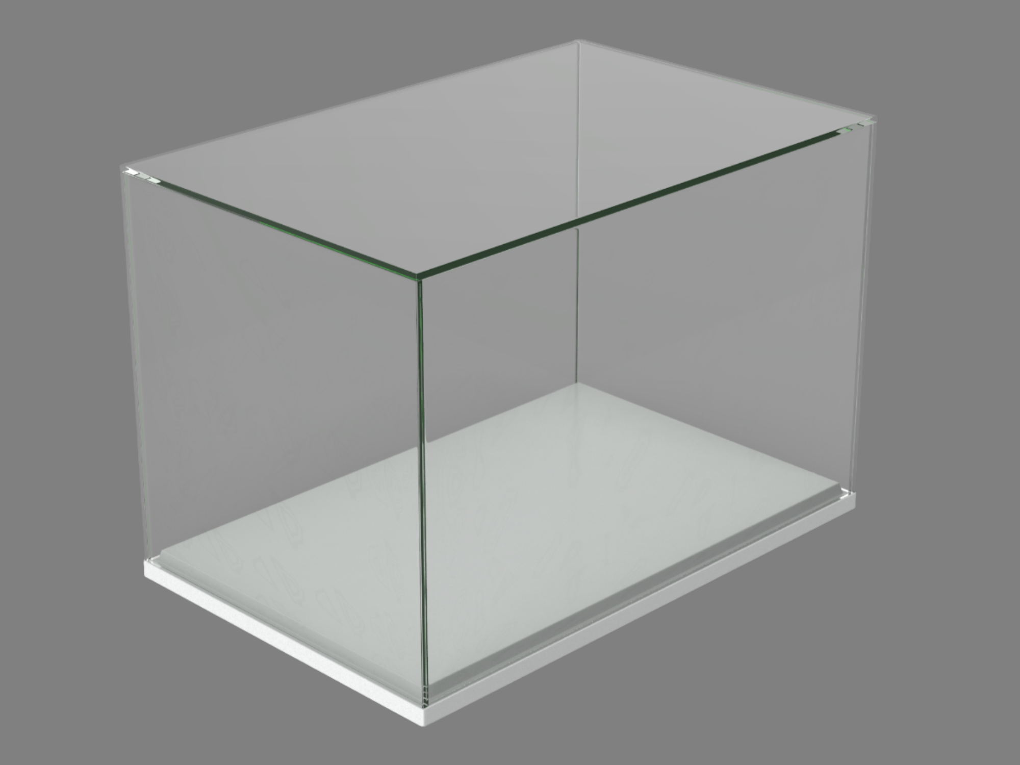 Acrylic Display Case with Base