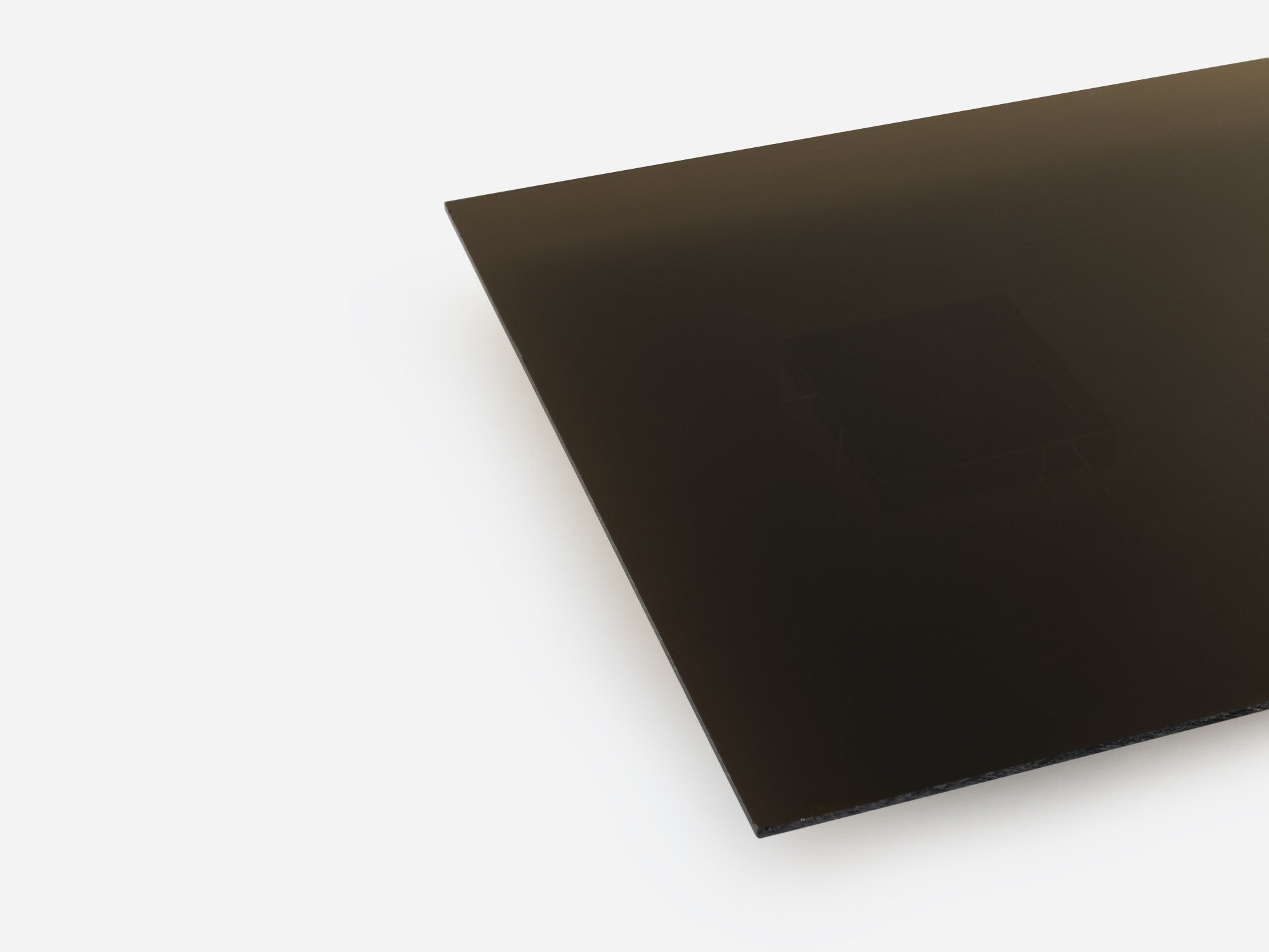 1unz8, Sheet Acrylic Black 0.118 T 24 X 24 In